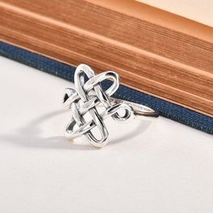 Sterling Celtic Ring